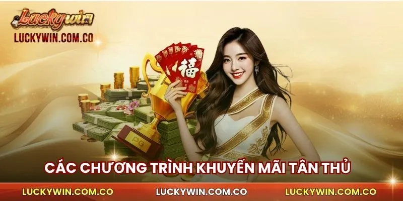 Khuyến Mãi Tân Thủ Luckywin Siêu Hot Lên Đến 2.000.000 VND 3 Các chương trình khuyến mãi tân thủ